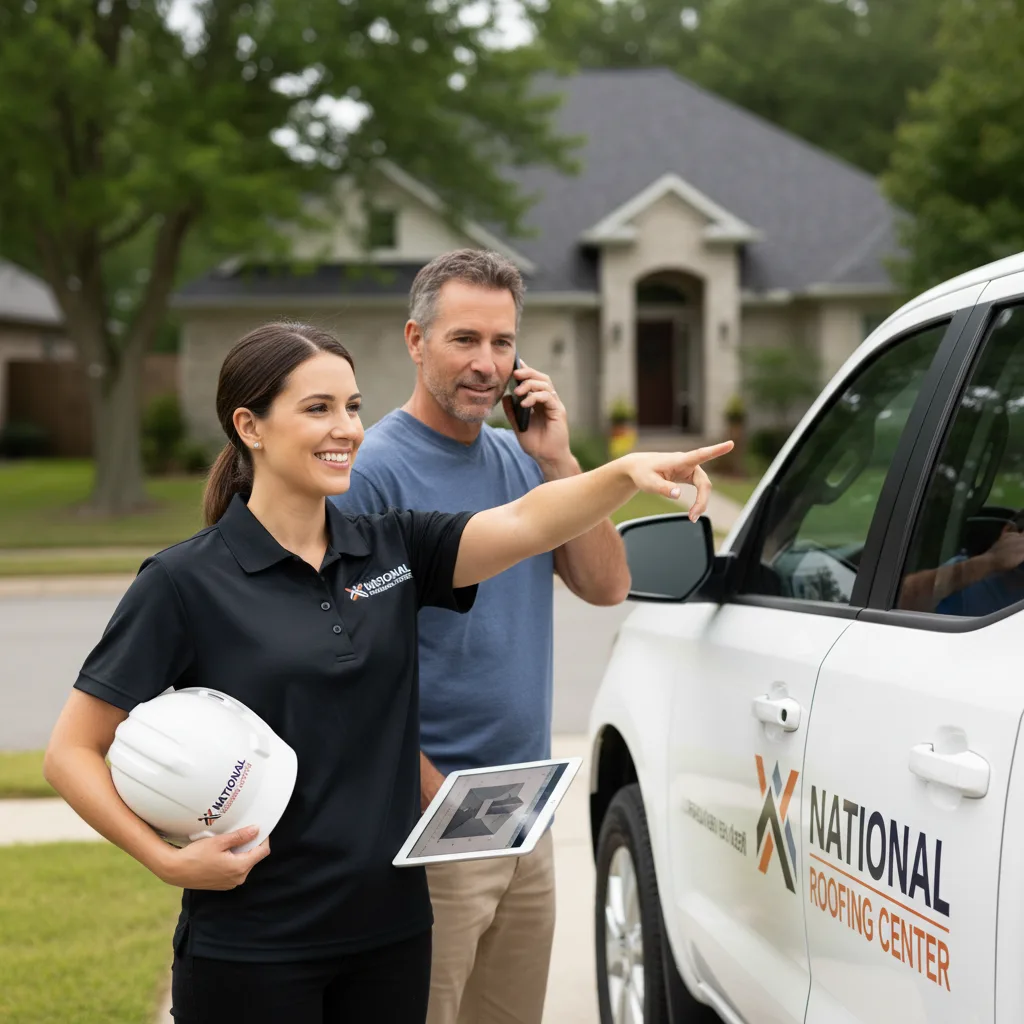 National Roofing Center customer support in Le Claire